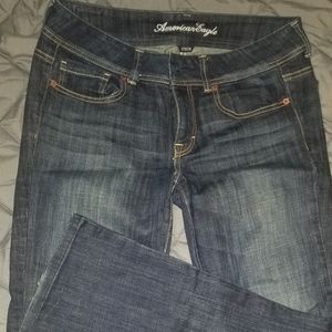 American eagle original boot jeans size 8